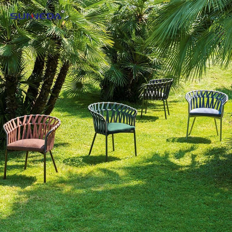V-Pattern Modern Design Outdoor Patio Chair Garden Furniture
