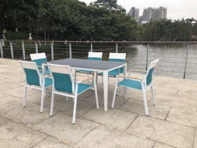 Unfolded OEM Customized Foshan Leisure White Dining Chairs Outdoor Chair Hot Sale