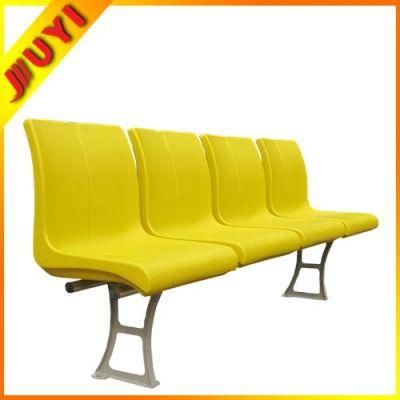 Blm-1427 Universal Sports Seats Aluminium Bright Colored Outdoor Not Folding with Footrest Plastic Chairs