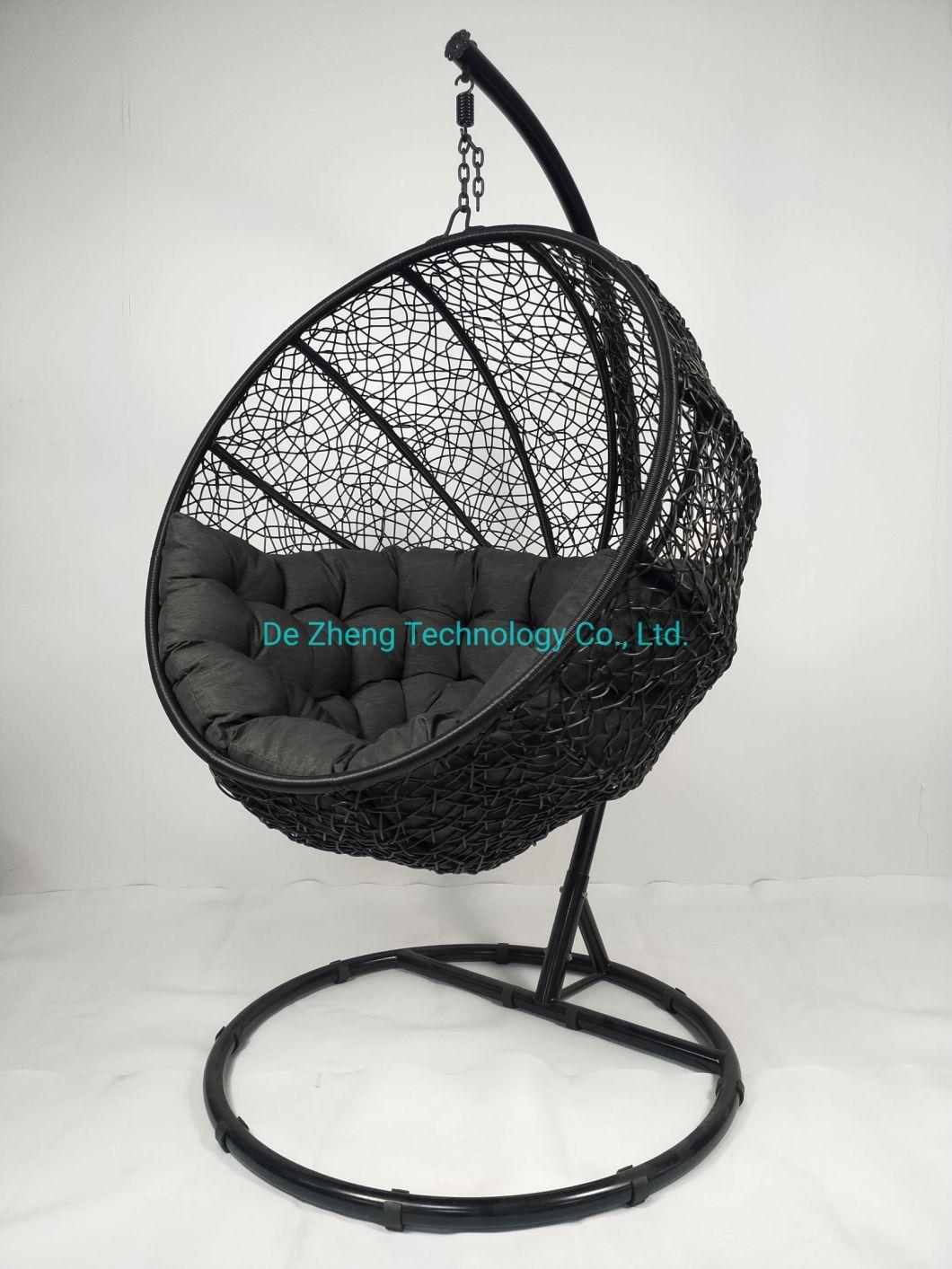 Artificial Rattan Luxury Design Outdoor Hanging Chair Patio Swings