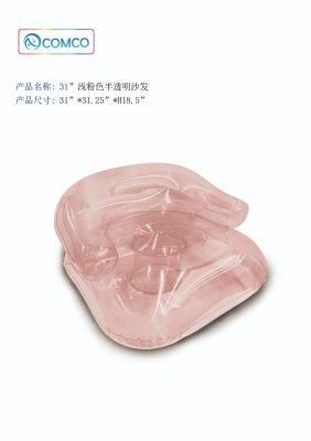 31&quot; Light Pink Translucent Sofa