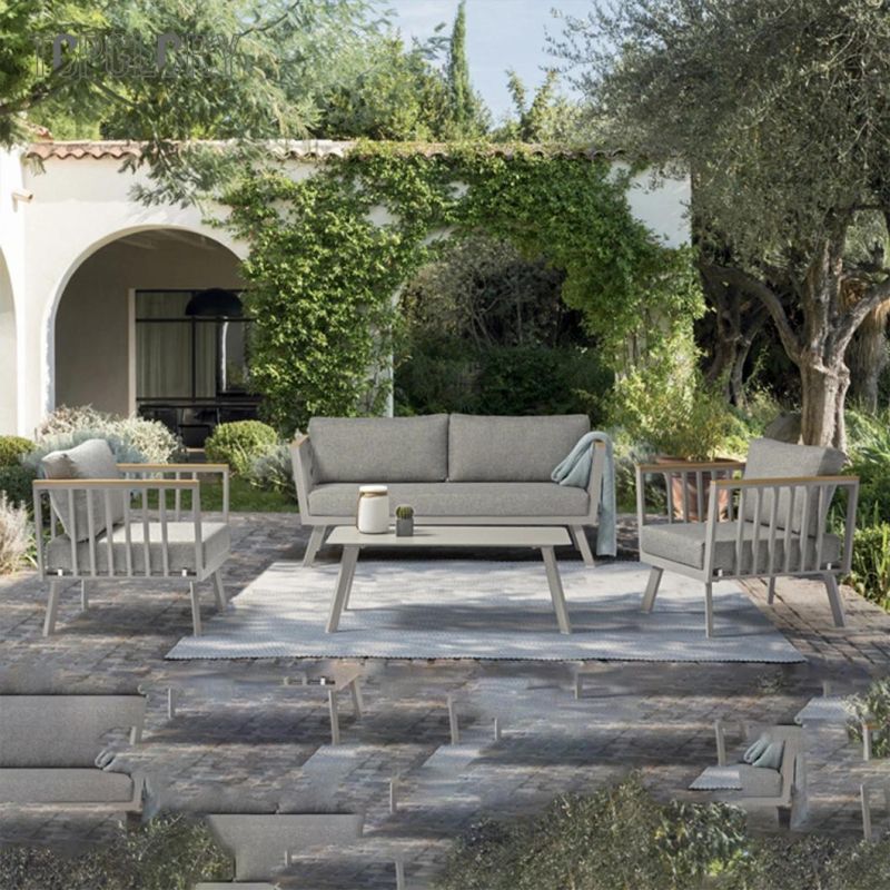 Wholesale High Quality Carton Package Garden Sofa Big Loading Patio Couch Outdoor Sofa Set