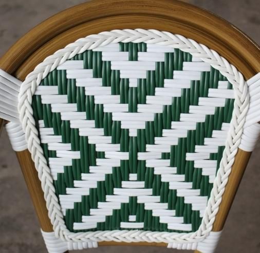 Plastic Wicker Chair for Outdoor and Garden Furniture