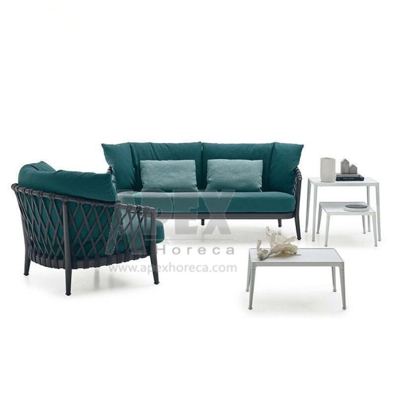 Modern Outdoor Hotel Home Garden Patio Furniture Sofa Set