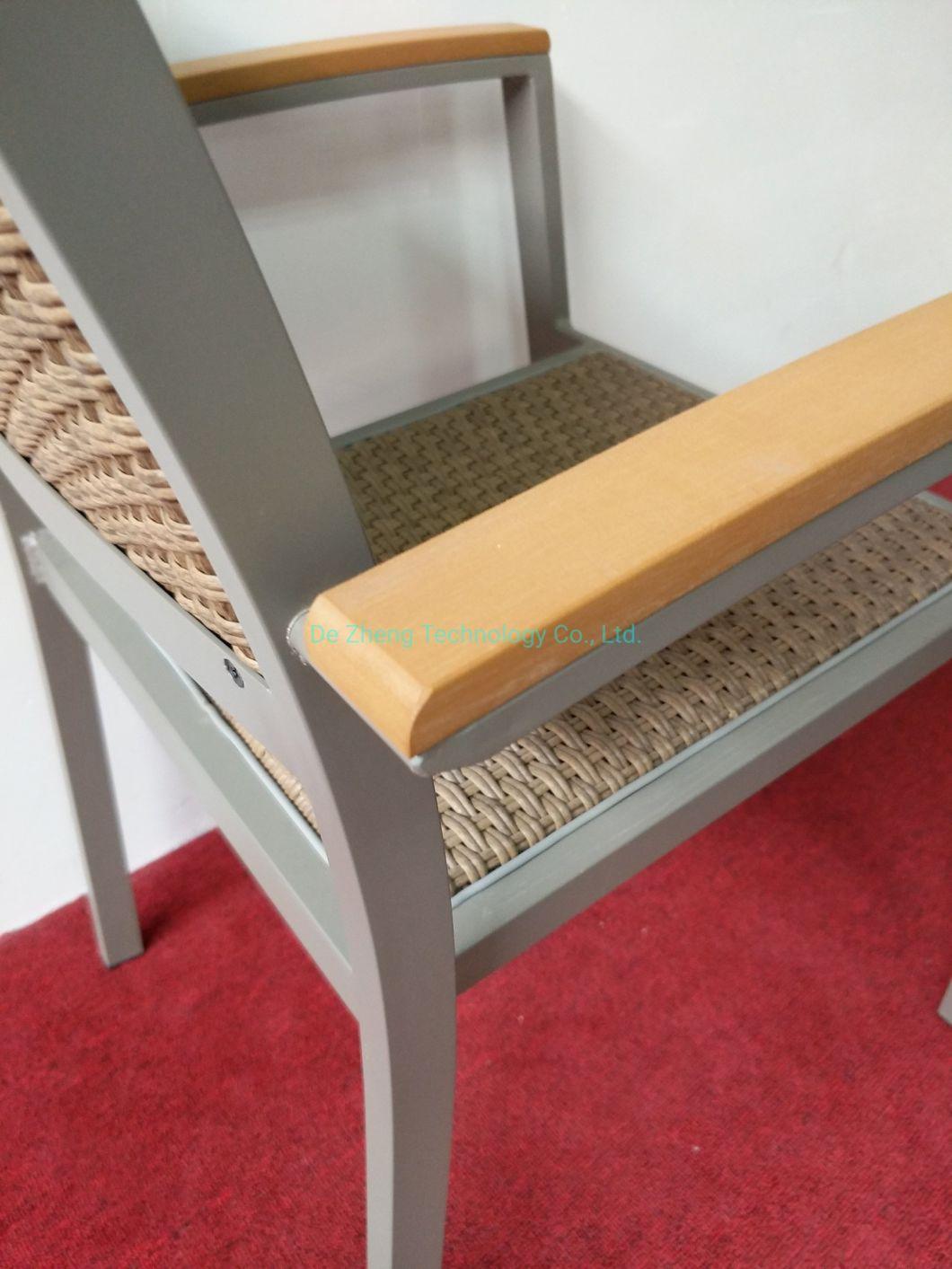 Best Selling Cheap White French Bistro Wicker Garden Rattan Furniture (accept customized)