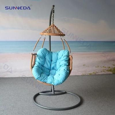 Outdoor Rattan Wicker Patio Garden Egg Hanging Swing Chair