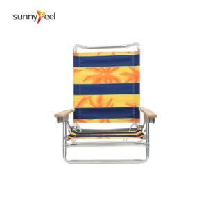 Adjustable Beach Chair Made with 600X300d Oxford PVC Coating