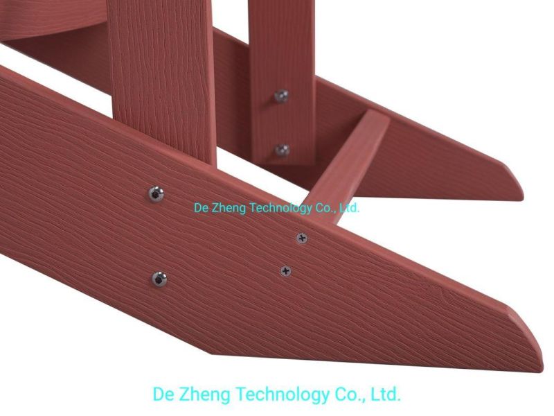 Eco Friendly Plastic Wood Polypropylene Factory Direct Modern Hotsale Chair Balcony Outdoor Adirondack Chair