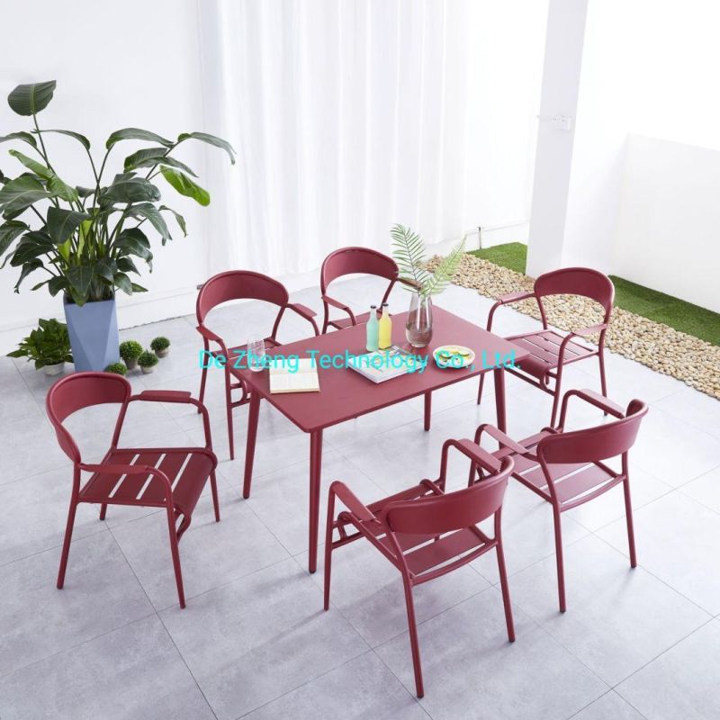 Modern Style High Quality Patio Bernhardt Dining Table Outdoor Dining Tables and Chairs Set