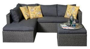 Outdoor Garden Aluminum Rattan Wicker Furniture Modular Corner Lounge Sofa