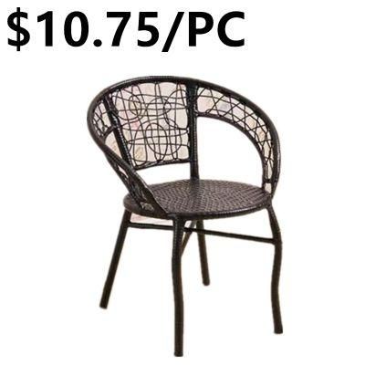 Hot Sale Garden Wicker Dining Chair for Outdoor Furniture Rattan Chair