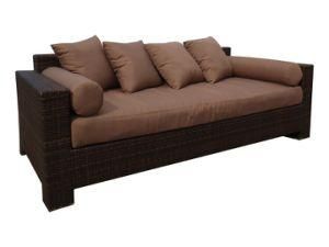 Garden Rattan Wicker Furniture Lounge Sunbed Set