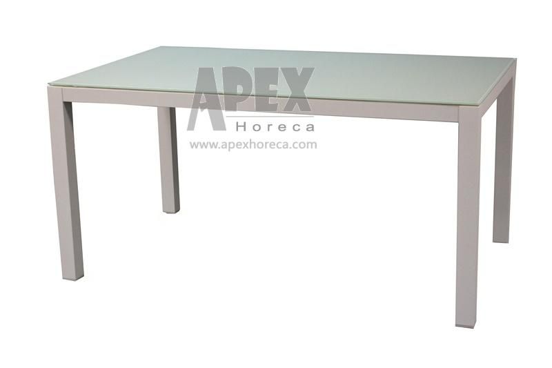 Outdoor Furniture Aluminum Textilene Table