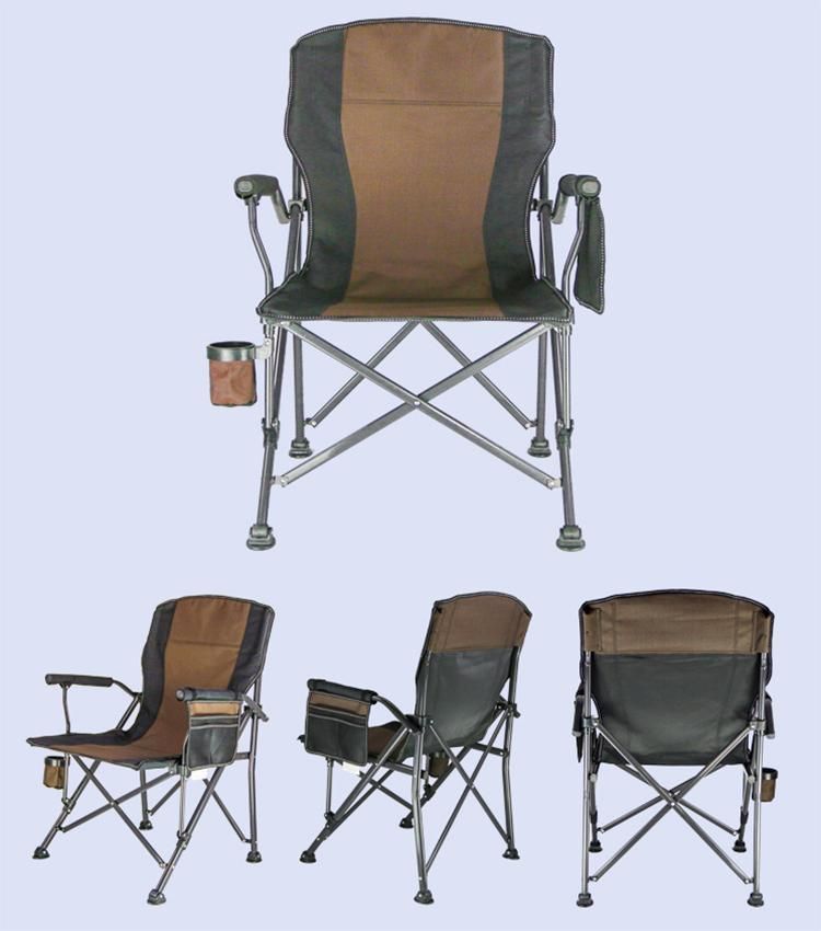 Ready to Ship Portable and Stowable Steel Pipe 600d Fabric Good Load Bearing Folding Director Chair in Bulk