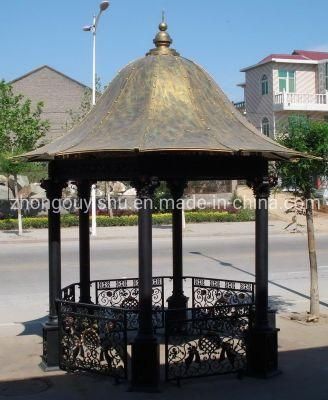 Cast Iron Gazebo for Garden Decoration