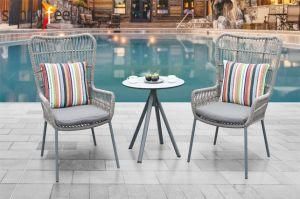 Outdoor Garden furniture Rope Weave Bistro Set