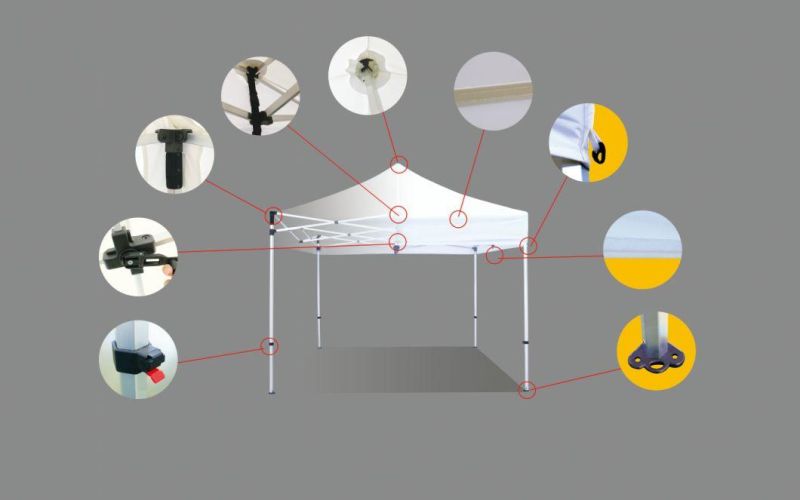 Easy-up Quick Folding Tent Gazebo