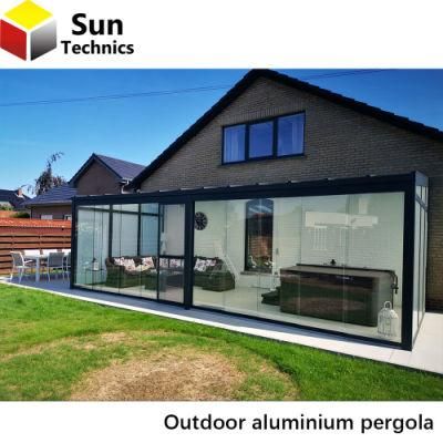 High Quality China Modern Aluminum Profiles Metal Pergola Factory