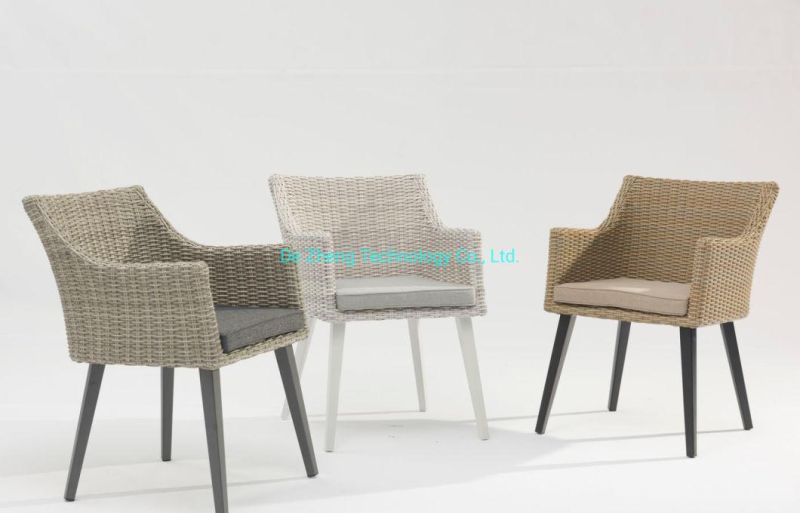 Hote Modern Aluminium Table Foshan Factory New Design Rope Chair Outdoor Leisure Garden Outdoor Furniture Set