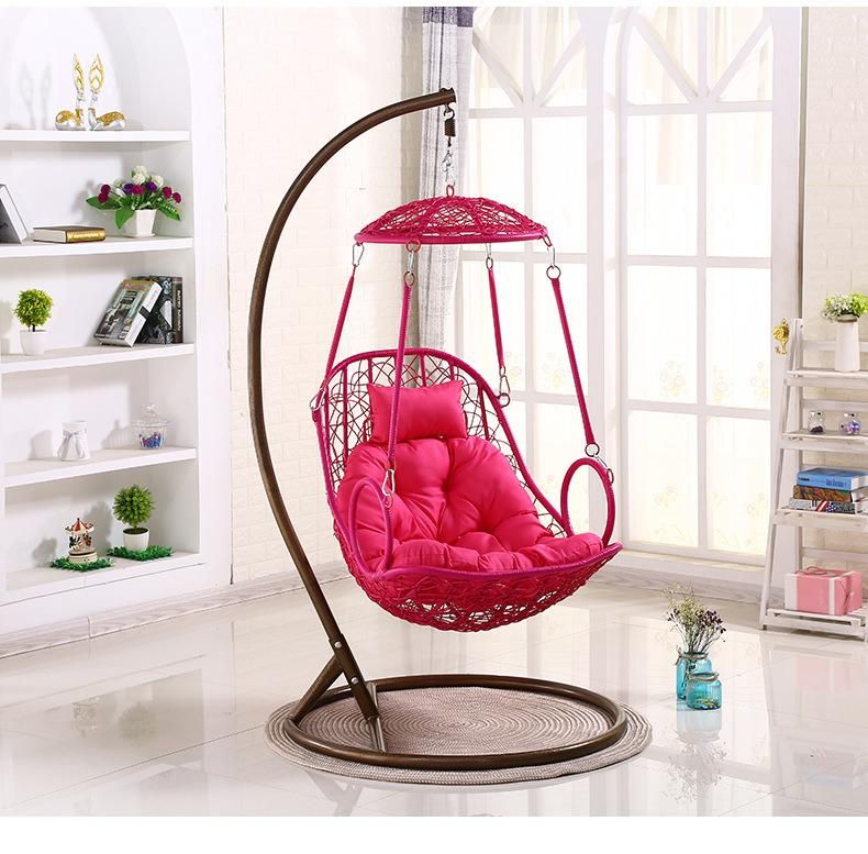 Drop Terrace Living Room Garden Hotel Cane Hanging Swing Chair