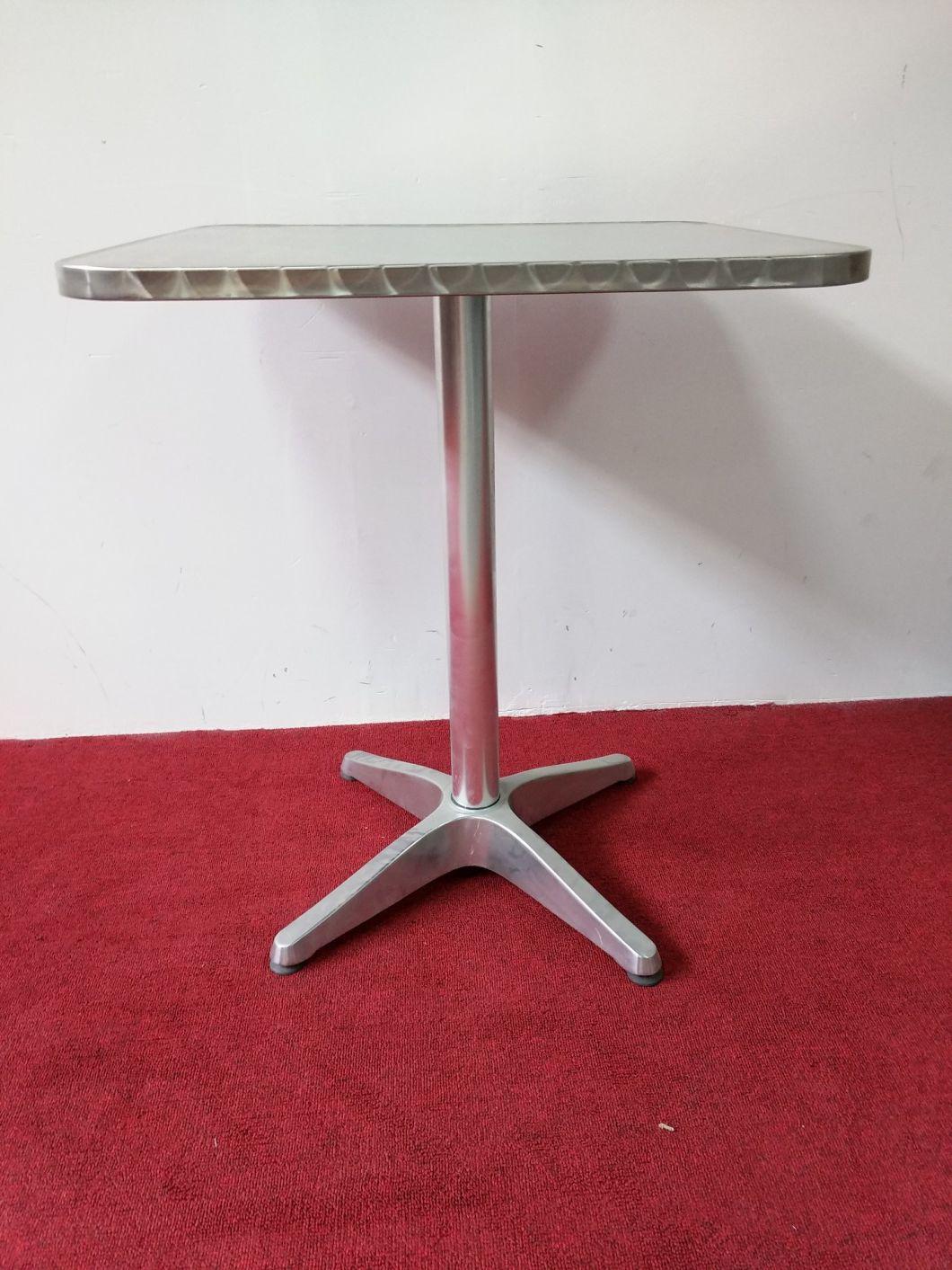 Orchid Modern Aluminum Sling Garden Patio Leisure Bar Table Set