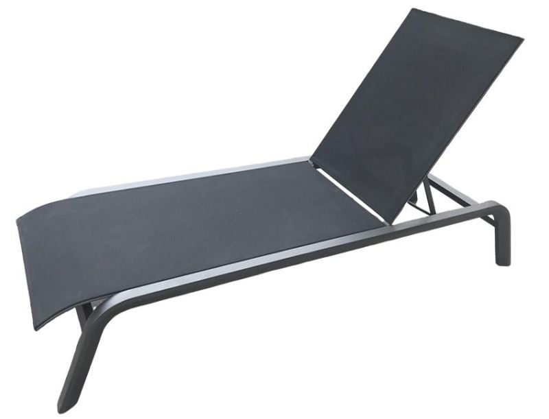 Pool Furniture Sun Lounger Aluminum Chair Outdoor for Hotel and Resort