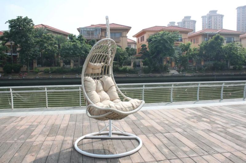 Low Price 150kg Metal OEM Foshan Hammock Rattan Room Chair Pod Swing