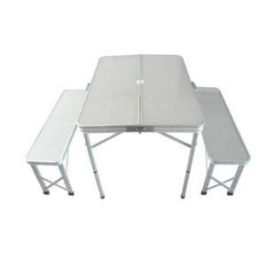 Portable Camping Extendable Stainless Aluminum Floding Table