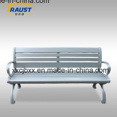 Top Quality Metal Aluminum Slat Garden Benches, Patio Furniture