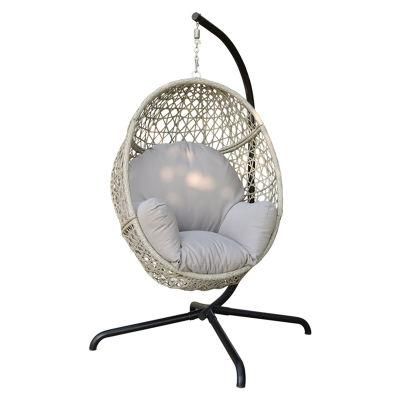 Foshan Customized OEM by Sea Seat Swing Outdoor Egg Shaped Chair