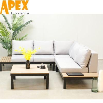 Luxury Aluminum Frame Outdoor Furniture Combination Waterproof Sofa Cheap Wholesale