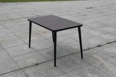 Hotel Modern Restaurant Outdoor Garden Furniture Patio Dining Table