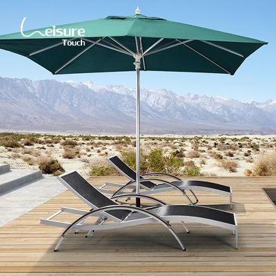 Outdoor Garden Sun Loungers Aluminum Patio Furniture for Pool - Rex (Ready To Ship)