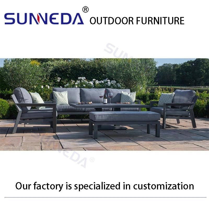 High End Popular Pool Indoor Garden Furniture Sofa Sets