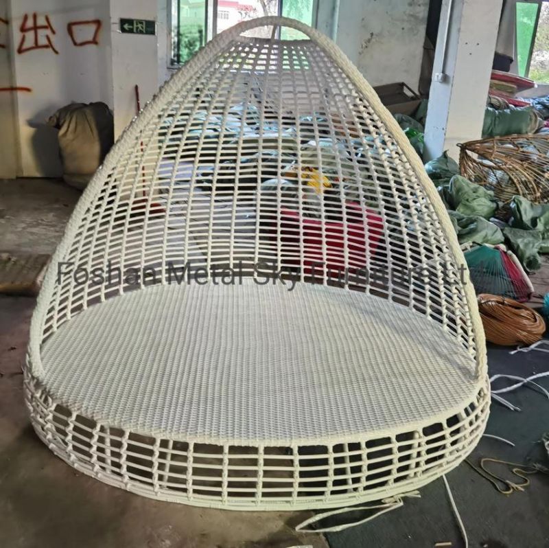 Outdoor Aluminum Garden Hotel Restaurant Villa Patio Courtyard Chaise Lounge