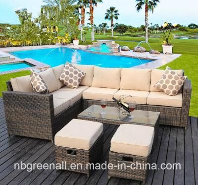 Multifunction Wholesale Dining Patio Corner Outdoor Garden Rattan Furniture Set