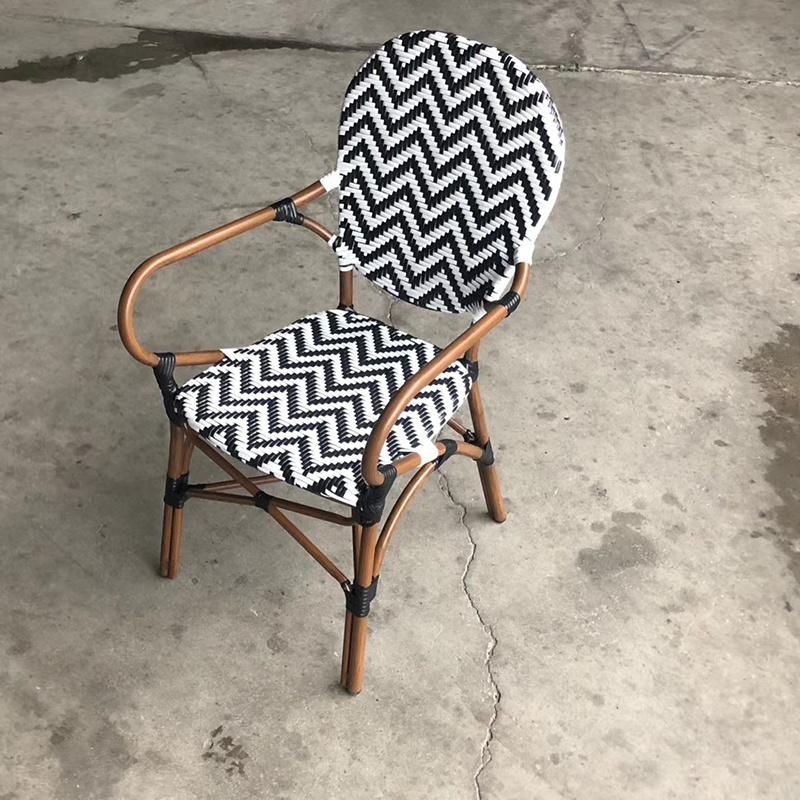 Stackable Outdoor Rattan / Wicker Chairs Furniture Garden Sets