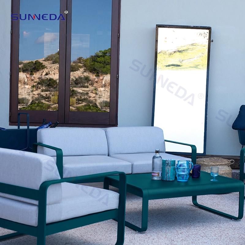 Creative Design Sofa Set with Durable Aluminum Frame