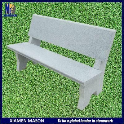 Park Decorations China Grey Granite Resting Bench