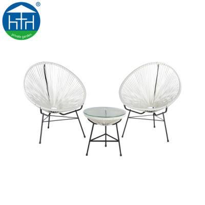 Outdoor Indoor Acapulco Garden Rattan Wicker Table and Chair