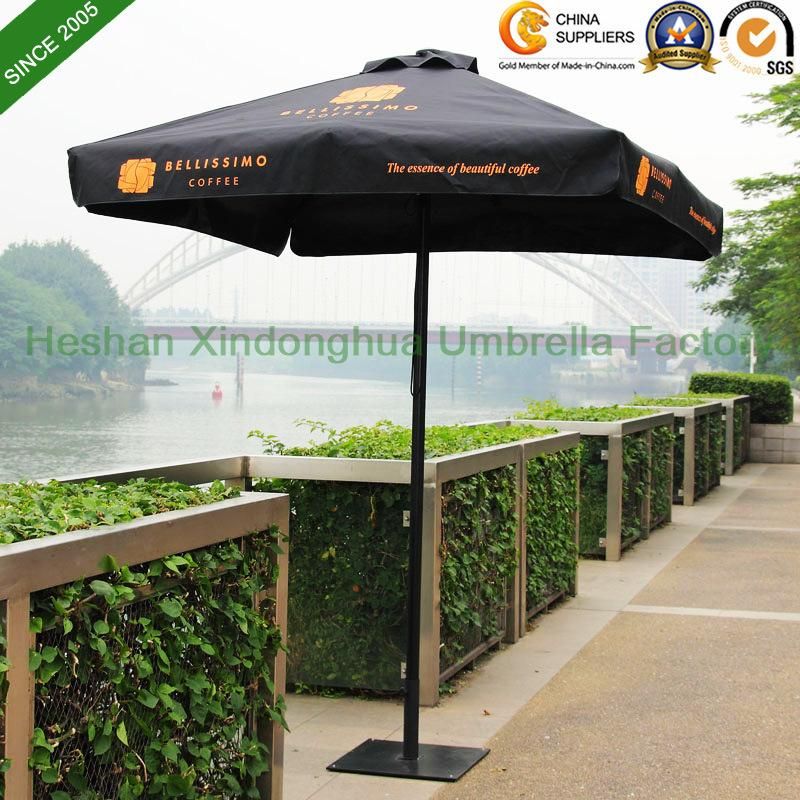 2mx2m Black Aluminium Patio Garden Umbrella for Australia Market (PU-2020A)