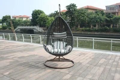 Free Standing Hammock for Sale Rattan Hanging Porch Single Egg Swing Chair