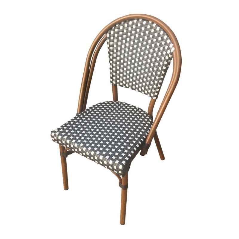 (SP-OC429) Patio Restaurant Furniture Cafe Outdoor Rattan Chair Stackable