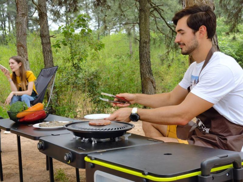 Portable Kitchen Box for Outdoor Camping