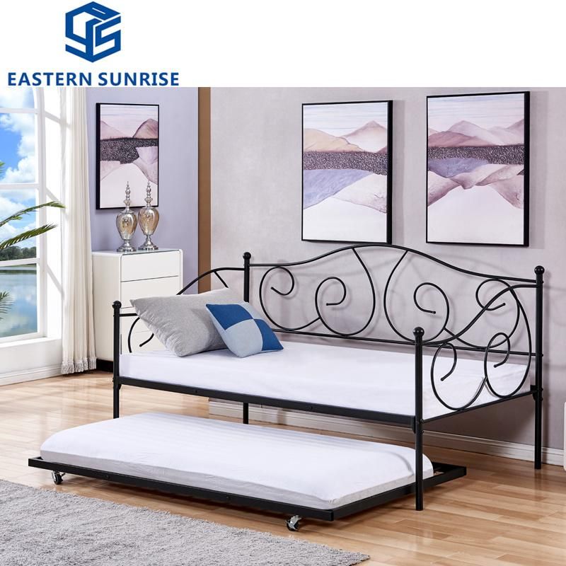 Garden Sunbed with Cushion Outdoor Leisure Chaise Deck Daybed Furniture