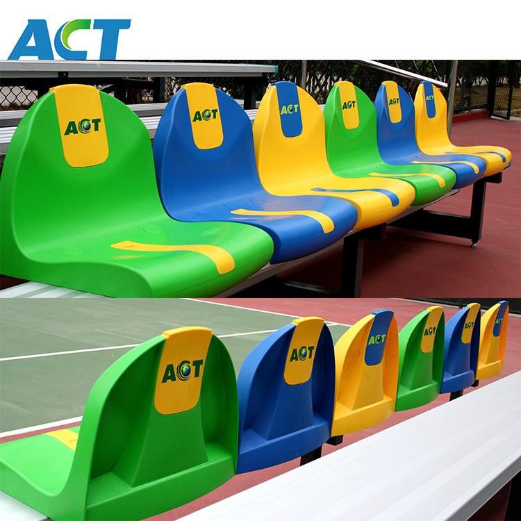 PP Solid Injection Moulded Plastic Seat for Spectator, Public Bucket Seats for Stadium