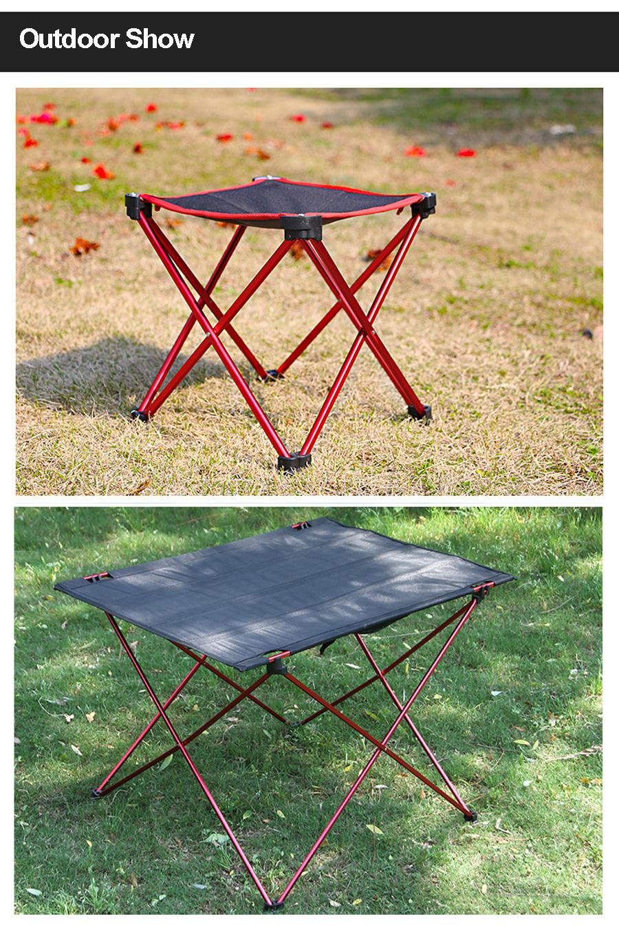 Outdoor Portable Folding Table Camping Picnic Stand Table
