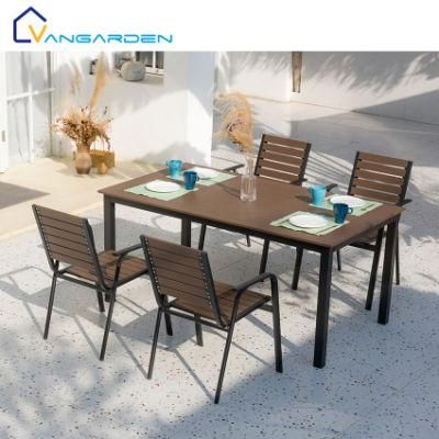 4 Seater Aluminum Outdoor Sectional Patio Garden Furniture Covers Waterproof