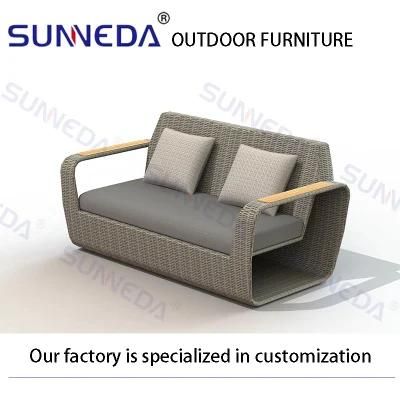 Outdoor Setting Wicker Patio Garden Rattan Set Lounge Sofa Furniture
