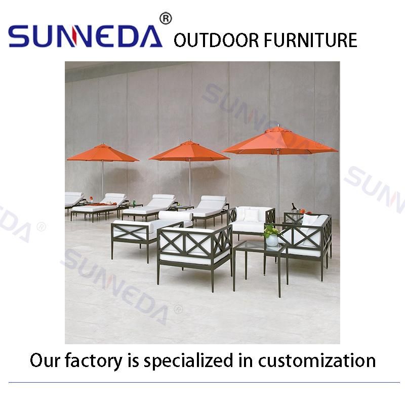 Ecological Design European Style Classic Leisure Durable Outdoor Sofa Set